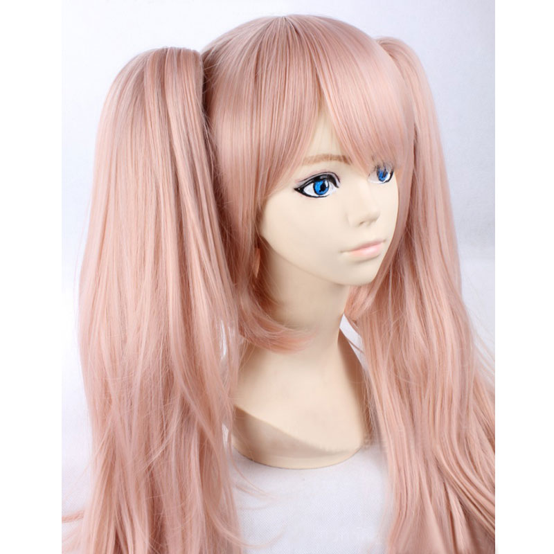 Danganronpa V3: Killing Harmony Enoshima Junko Cosplay Gold Wig Synthetic Wavy Hair