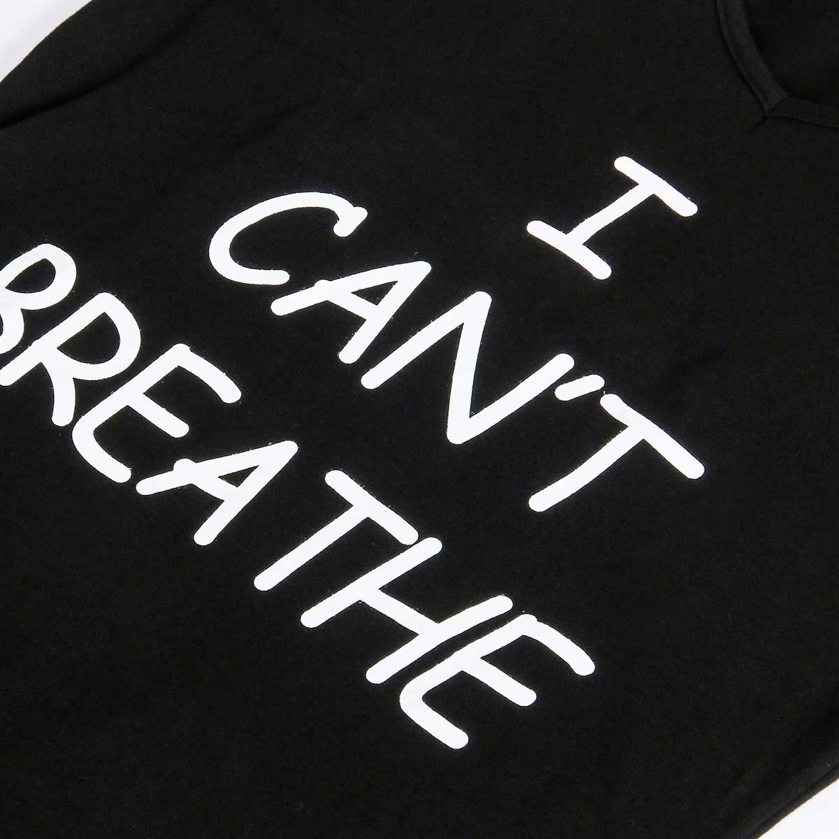 I Can't Breathe T-Shirt Women's Black Protest Tee 