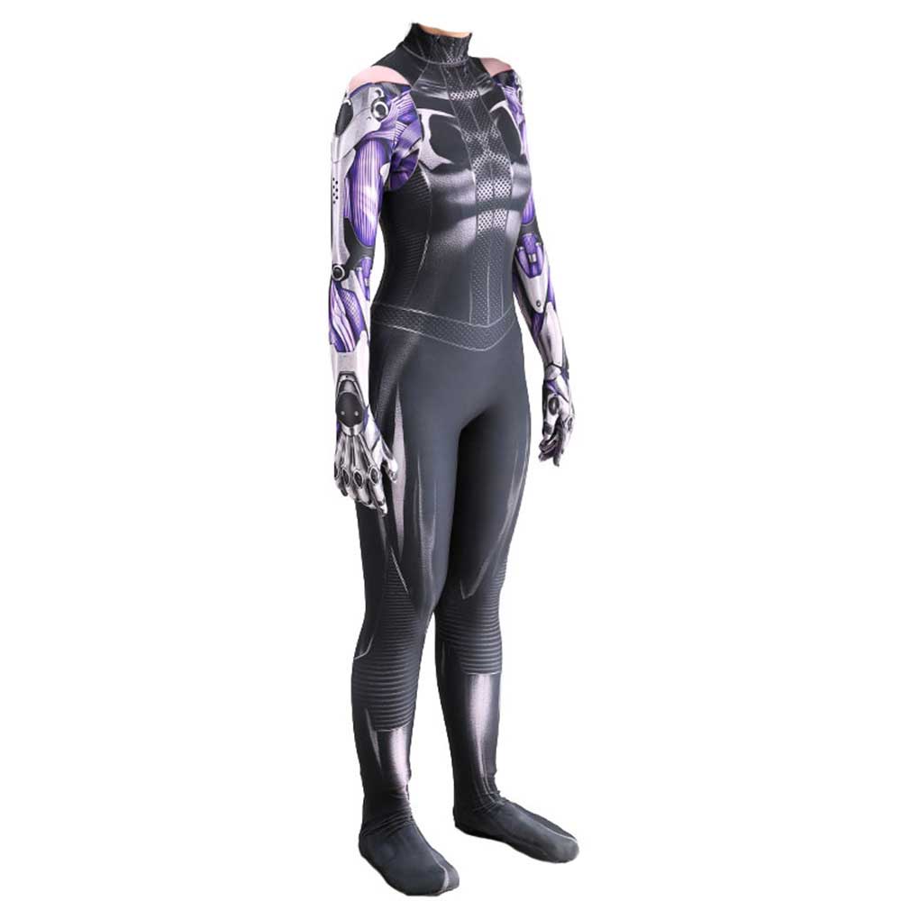 Alita Cosplay Costume Movie Alita: Battle Angel Zentai Suit Bodysuit