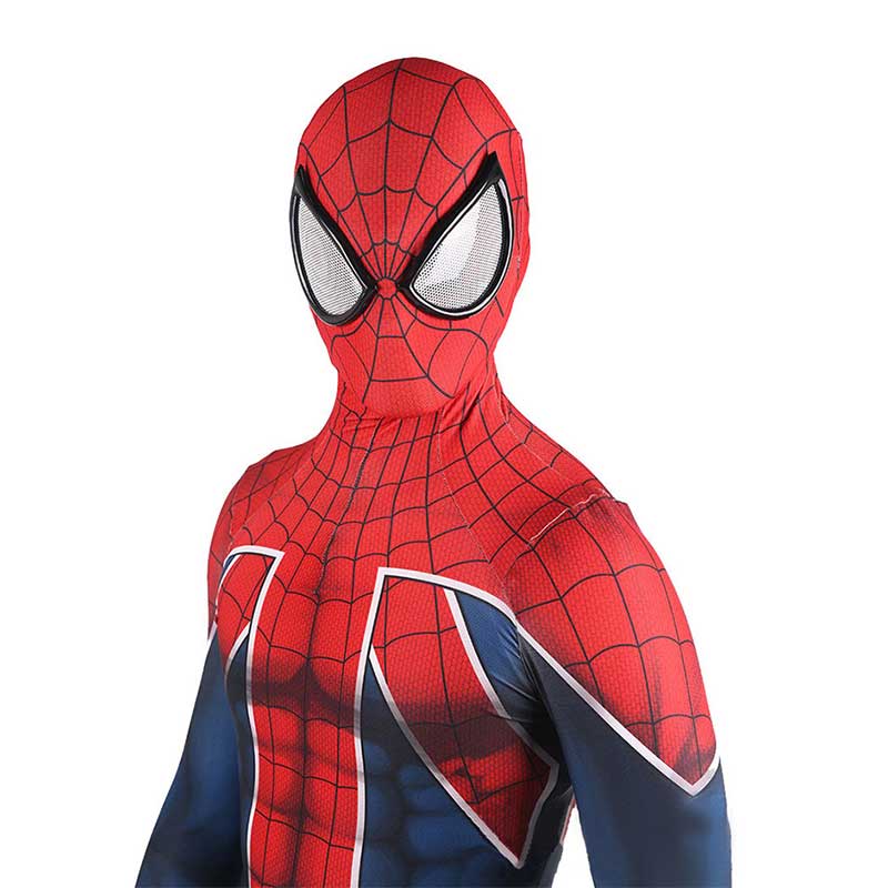 Ultimate Spider-Man Costume Adult Kids Animated Series Peter Parker Zentai Suit-Takerlama