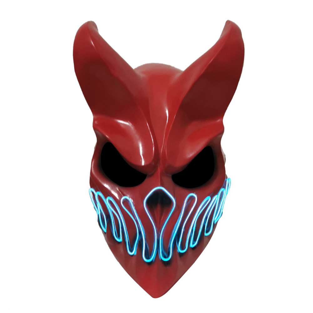 Slaughter to Prevail Demon's Costume Face Mask Halloween Demolisher Alex Demolisher Deathcore Band Kid of Darkness Masquerade Cosplay Accessory Gift-Takerlama