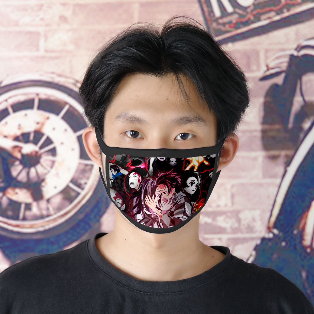 Demon Slayer Kamado Tanjirou Sabito Makomo PM2.5 Cosplay Mask