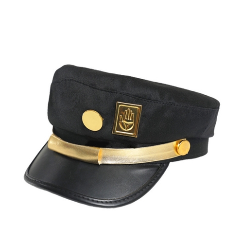 Kujo Jotaro JoJo's Bizarre Adventure Snapback Beret Cosplay Cap