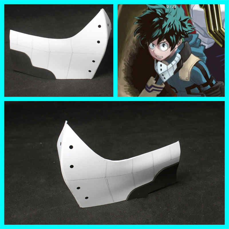 My Boku no Hero Academia Midoriya Izuku Mask Cosplay Prop PVC Weapons