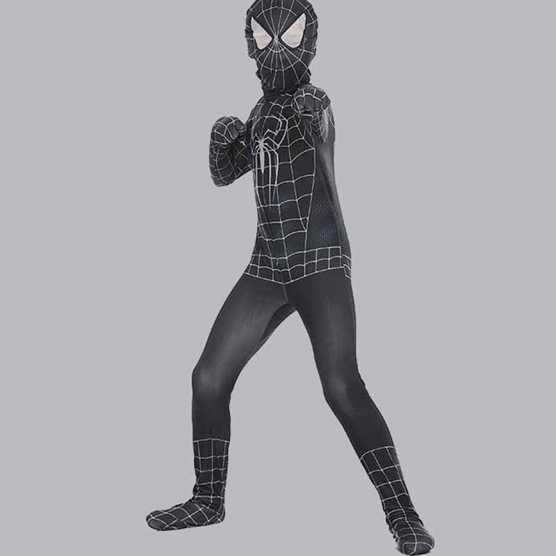 Kids Spiderman Outfit Spider-Man: Into the Spider-Verse Miles Morales Cosplay Costume