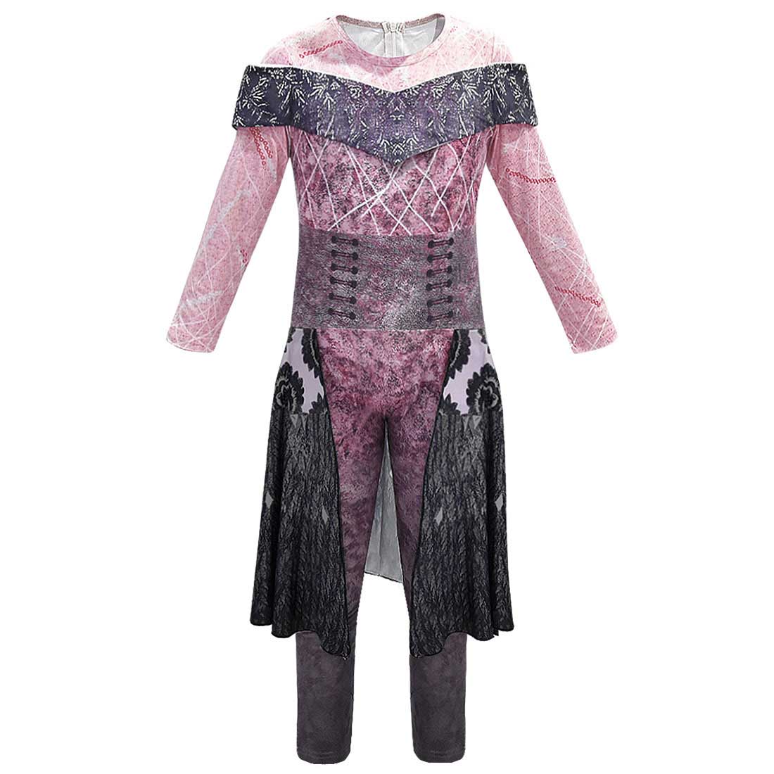 Descendants 3 Evie Audrey Uniform kids Jumpsuit Halloween Cosplay Costume