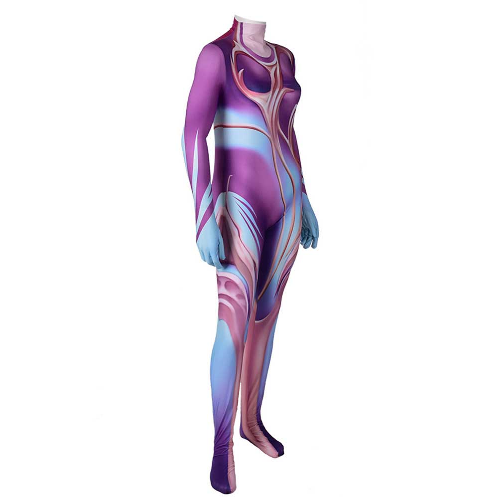 Soraka Nightbringer Cosplay Costume Game League of Legends Jumpsuit