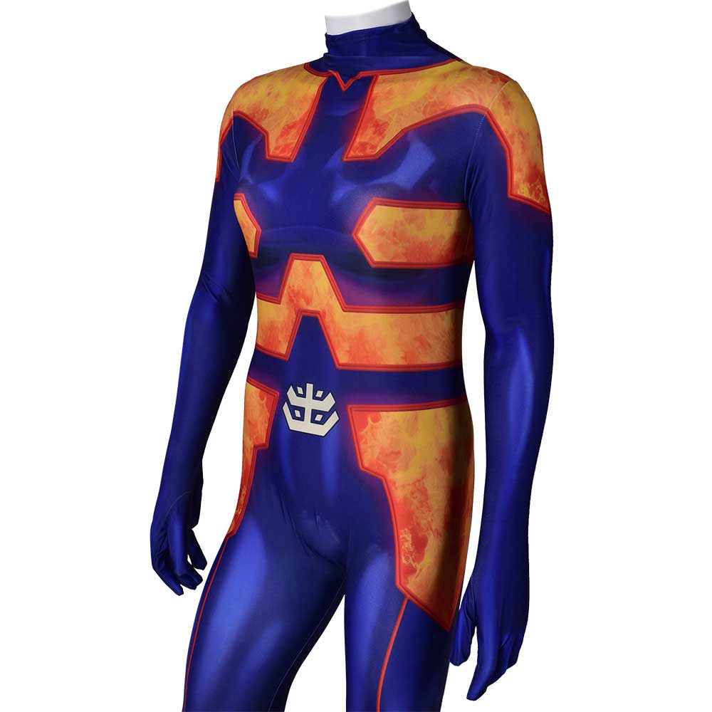 Superhero Endeavor Cosplay Costume Anime My Hero Academia MHA Jumpsuit