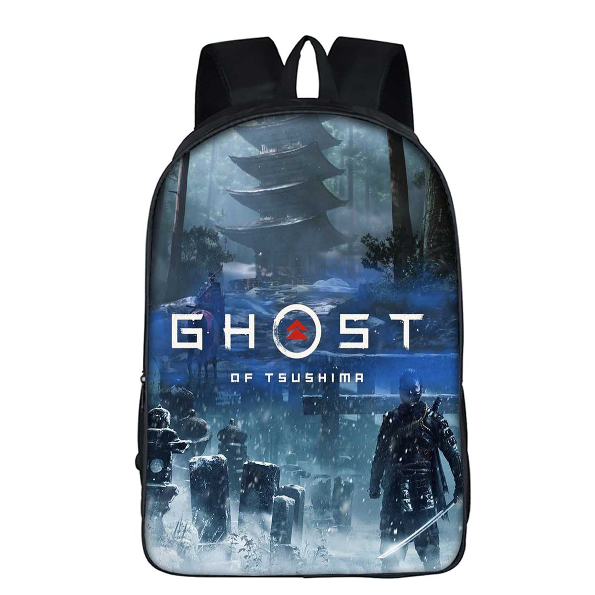 School Bag Ghost of Tsushima JIn Sakai Travel Laptop Backpack Fashion Casual for Boys Girls Men Women-Takerlama