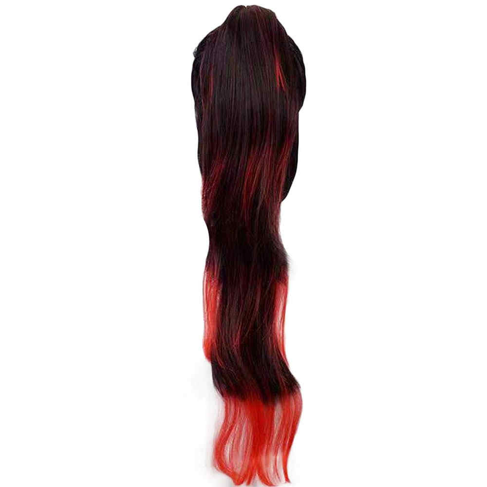 Kokushibou Cosplay Costume Wigs Anime Demon Slayer Kimetsu No Yaiba-Takerlama