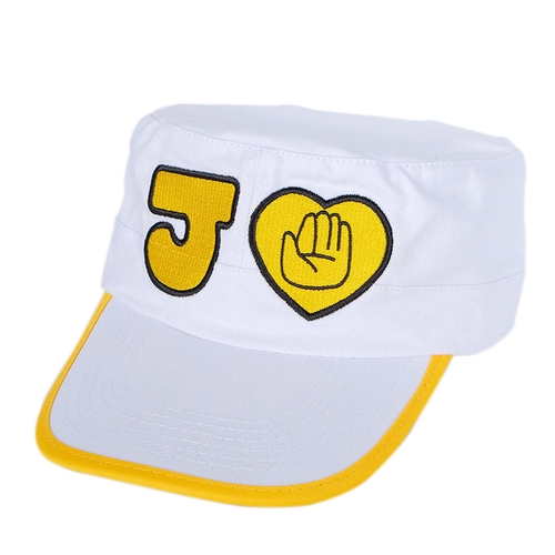 Kujo Jotaro JoJo's Bizarre Adventure Snapback Beret Cosplay Cap