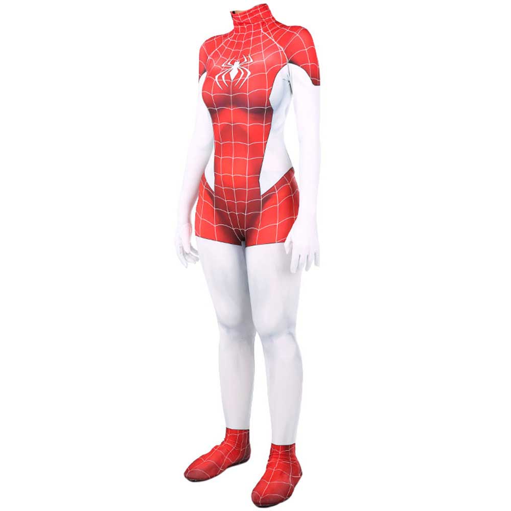 Spider Woman Halloween Cosplay Costume Female Superhero Leotard