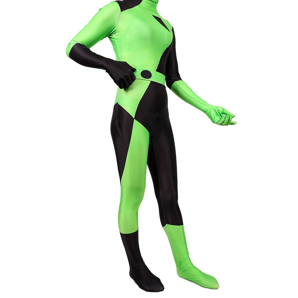 Disney Kim Possible Animated Series Women's Cosplay Costume Kids Bodysuit