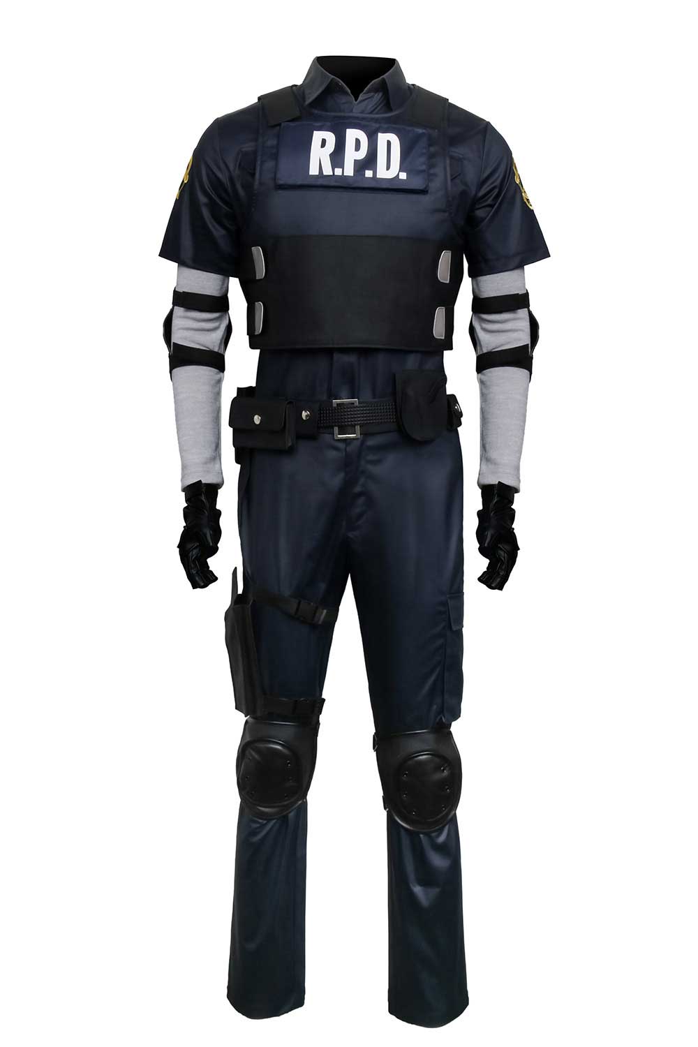 Video Game Resident Evil 2 Remake Re Leon Scott Kennedy Outfit Cosplay Costume