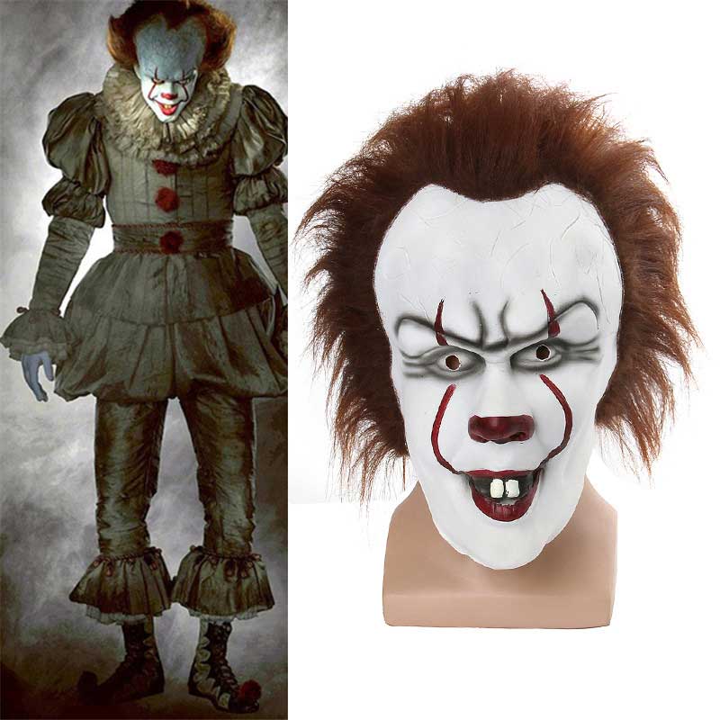 Stephen King's It Chapter 2 Pennywise Clown Joker Mask