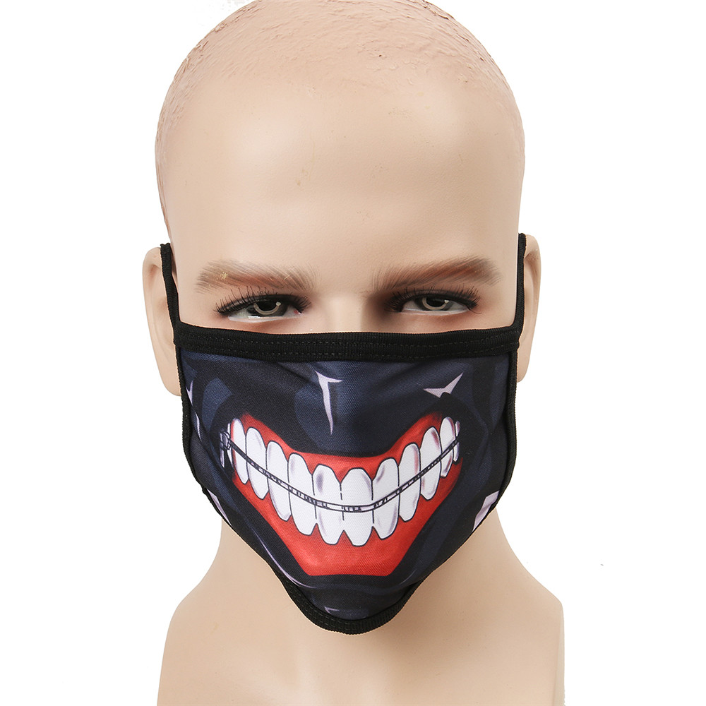 Kaneki Ken Anime Tokyo Ghoul Cosplay Face Masks