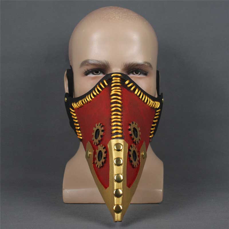 My Hero Academia Overhaul Mask Crow Mouth Plague Doctor Steampunk Birds Beak Masks