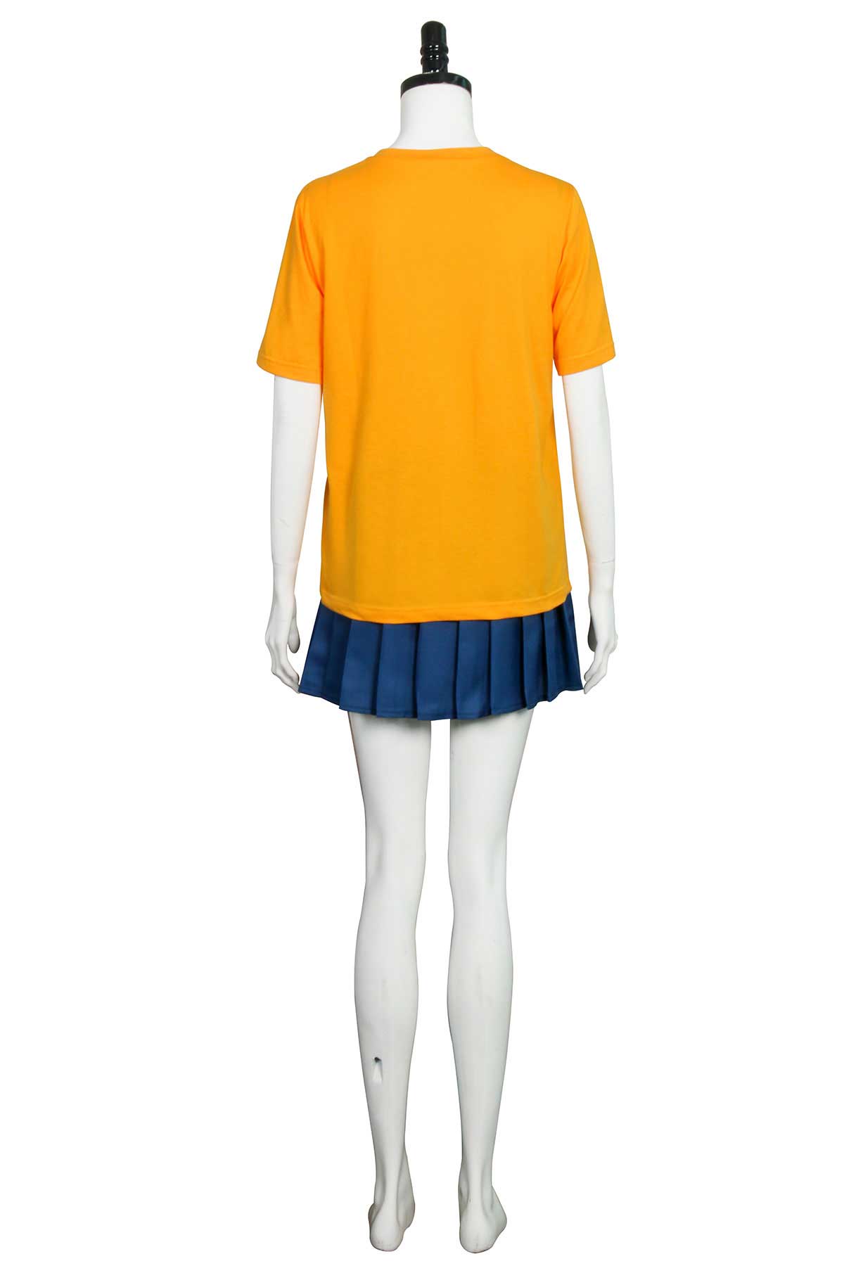 Uraraka Ochako Cosplay Costume Anime My Hero Academia Season 4 Tsuyu School Uniform Outfit-Takerlama