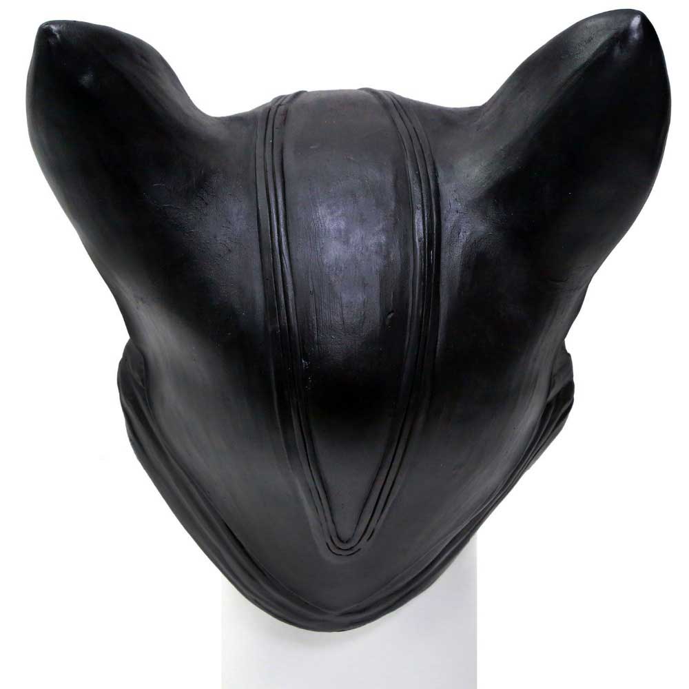 Catwoman Mask Superhero Batman Cosplay Costume Black Half Face Latex Mask Helmet Fancy Adult Halloween Props