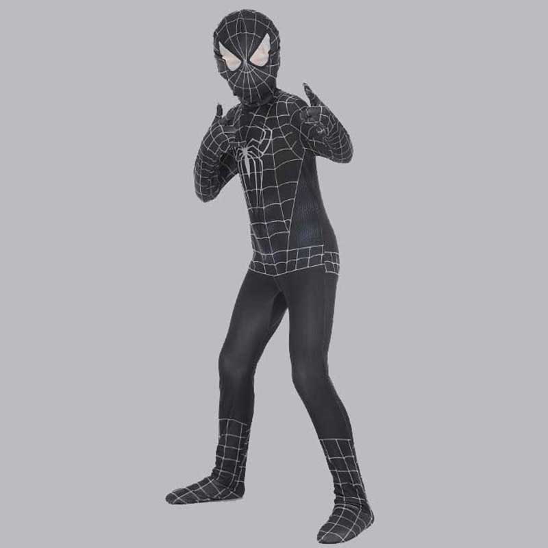 Kids Spiderman Outfit Spider-Man: Into the Spider-Verse Miles Morales Cosplay Costume