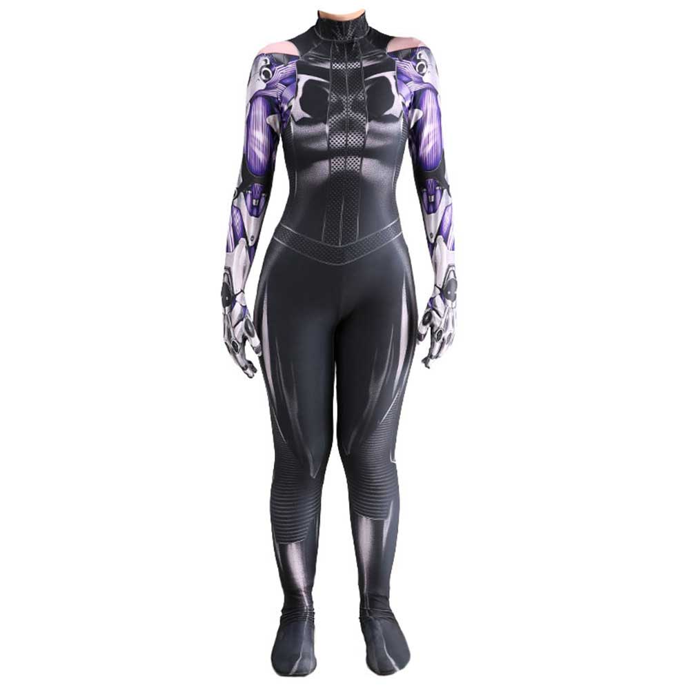 Alita Cosplay Costume Movie Alita: Battle Angel Zentai Suit Bodysuit