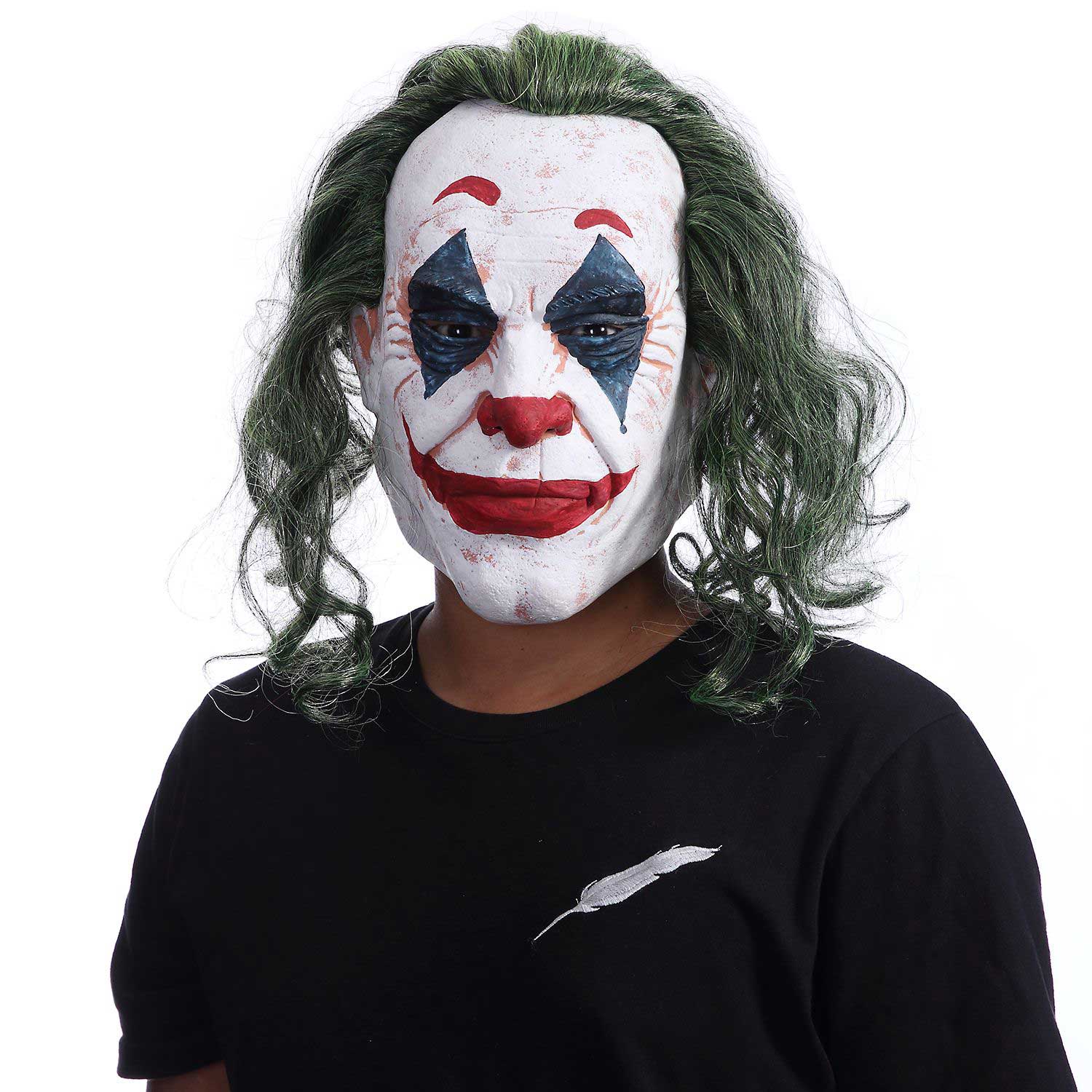 Joker Face Mask Movie Batman The Dark Knight Halloween Cosplay