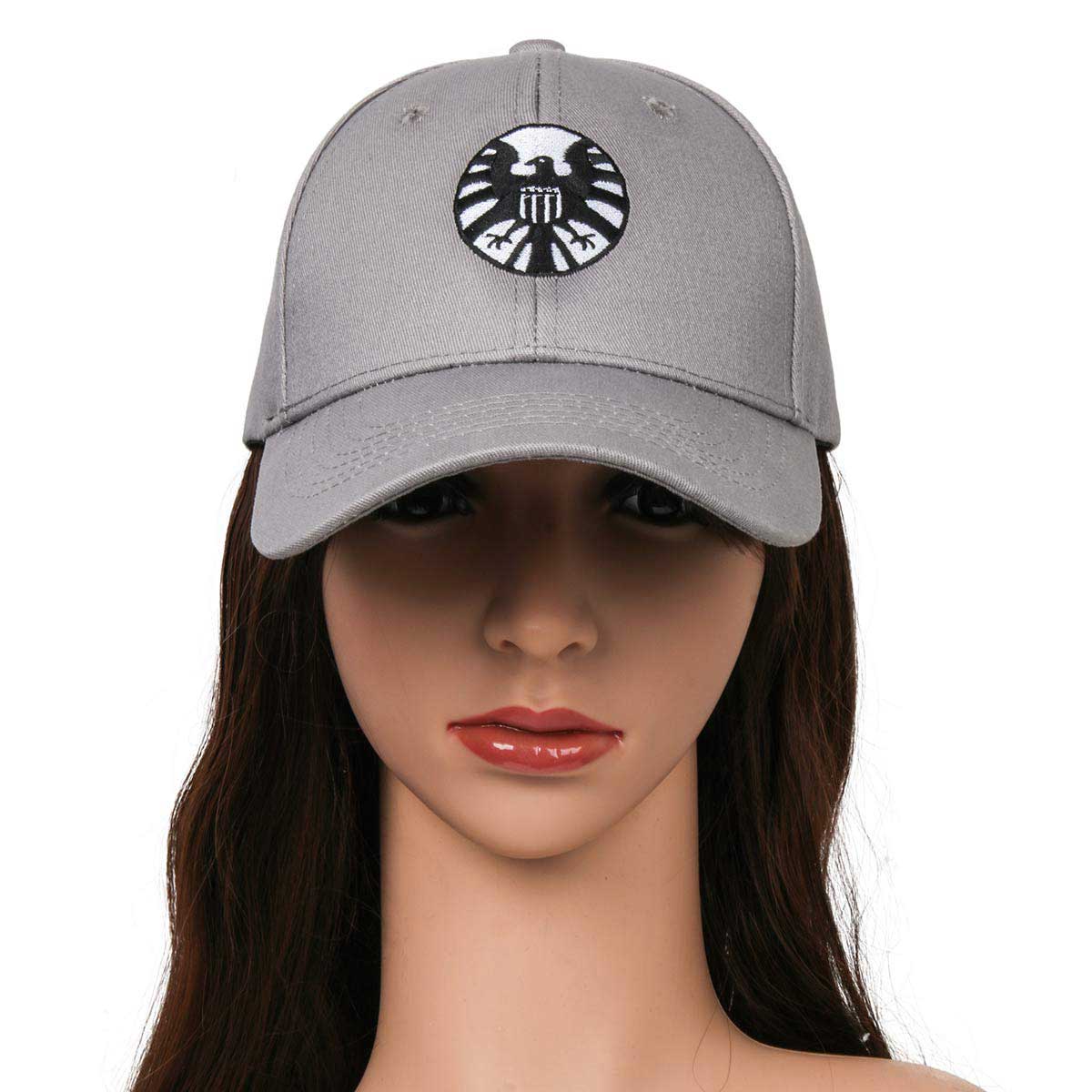 Captain Marvel Carol Danvers Cosplay Caps Unisex Adjustable Hip Hop Sun Hat Embroidered Snapback Agents of S.H.I.E.L.D. Hats