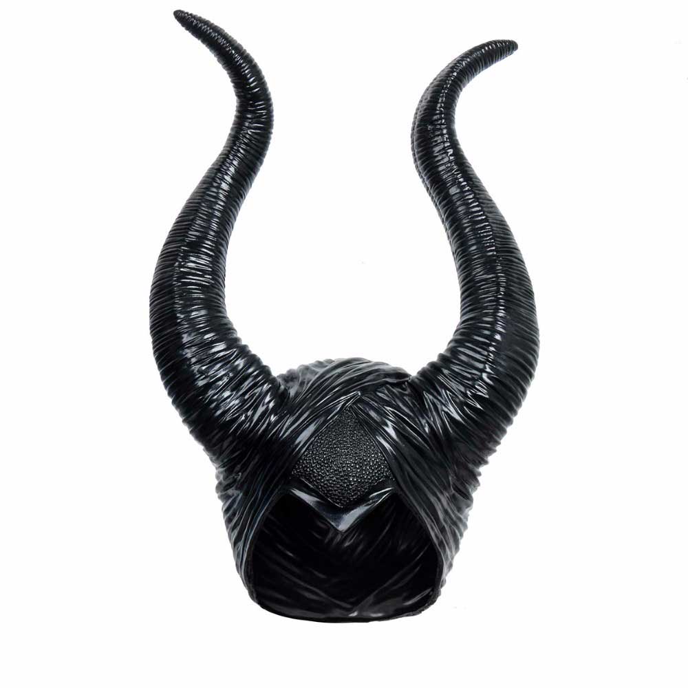 Creepy Maleficent Horns Hats Mask for Adult