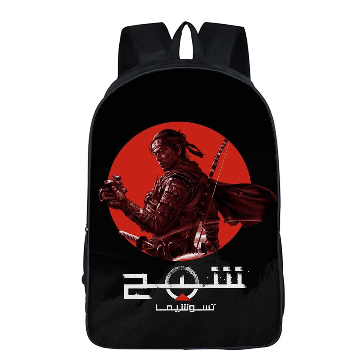 School Bag Ghost of Tsushima JIn Sakai Travel Laptop Backpack Fashion Casual for Boys Girls Men Women-Takerlama