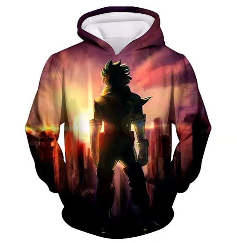 MY HERO ACADEMIA ULTIMATE HERO IZUKI MIDORIYA AKA DEKU SUPER ACTION ANIME HOODIE