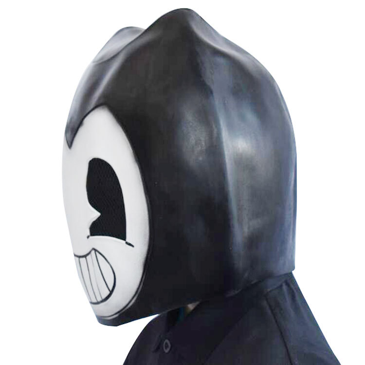 Bendy Latex Mask Halloween Costume Game Bendy and the Ink Machine
