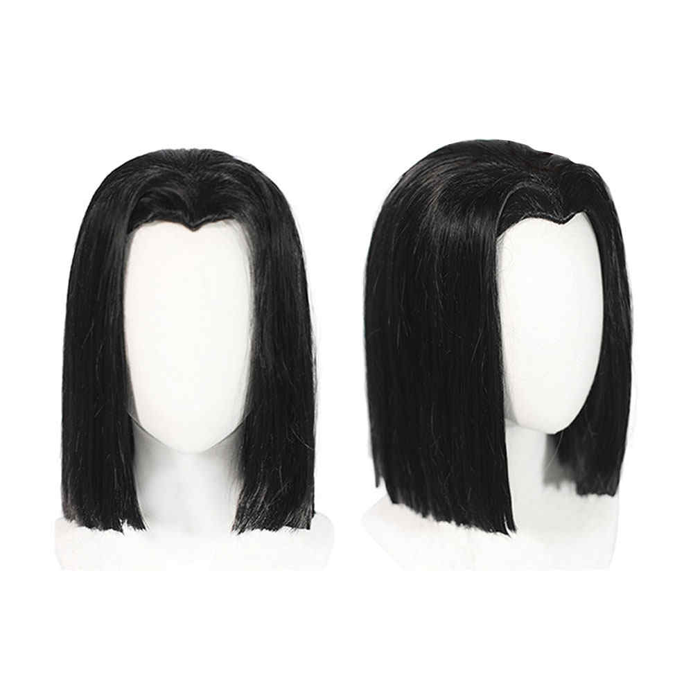 Demon Slayer: Kimetsu No Yaiba Ubuyashiki Kagaya Black Cosplay Wig-Takerlama