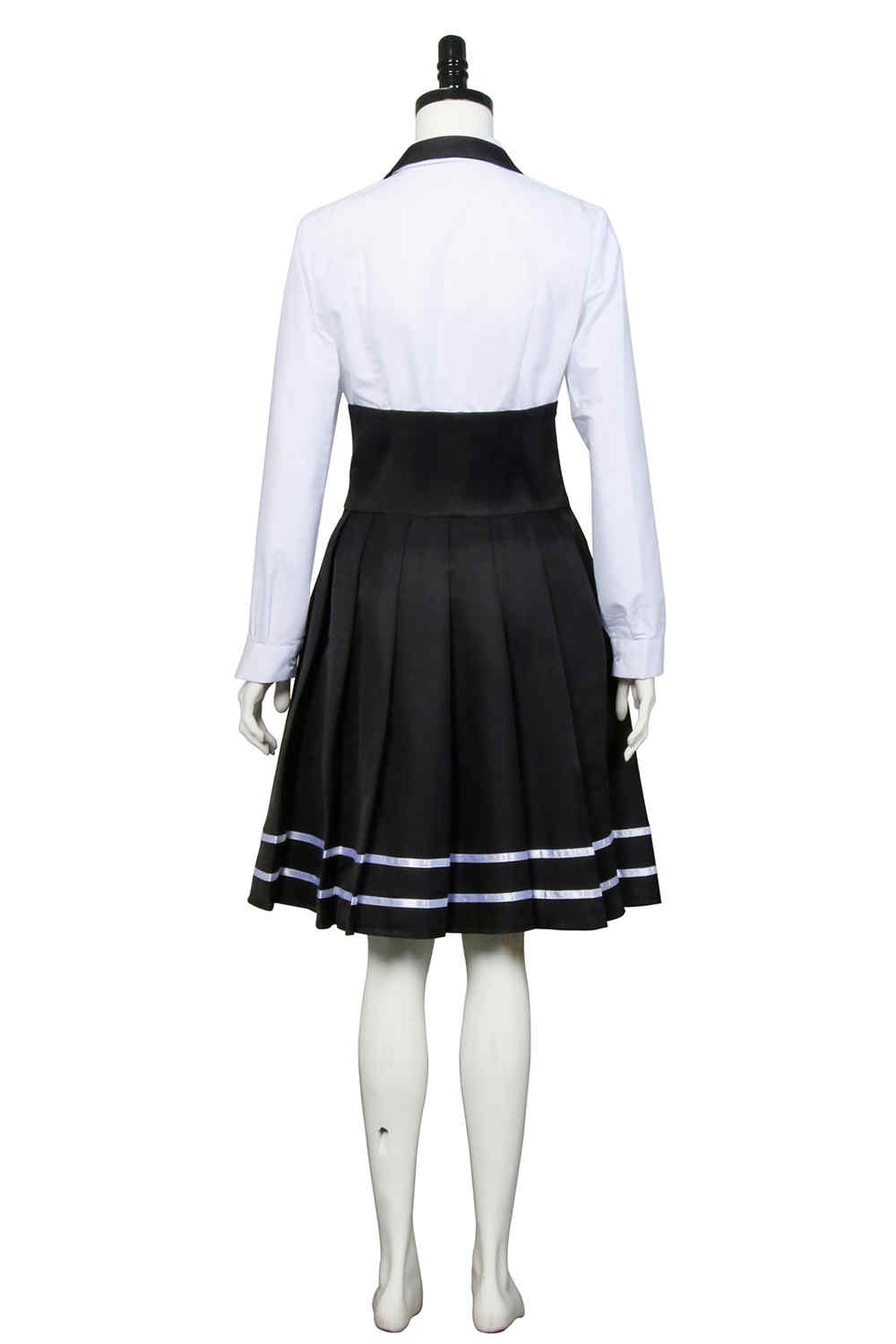 Anime Danganronpa V3 Shirogane Tsumugi School Uniform Skirts Outfit Halloween Carnival Costume Cosplay-Takerlama