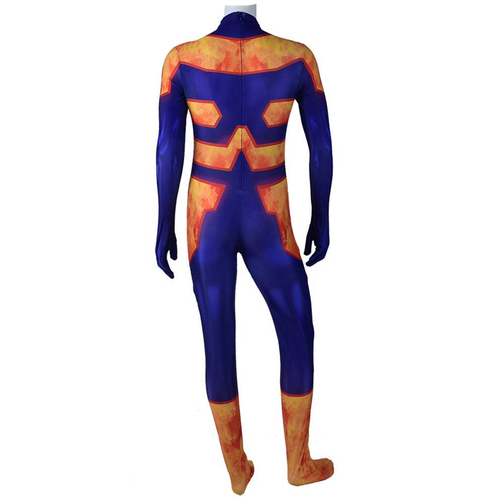 Superhero Endeavor Cosplay Costume Anime My Hero Academia MHA Jumpsuit