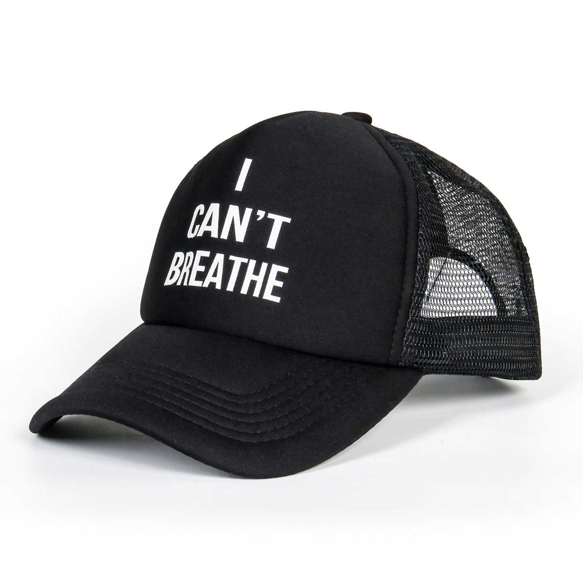 I Can't Breathe Baseball Cap Adjustable Cap Casual leisure Hat Summer Fall Hat