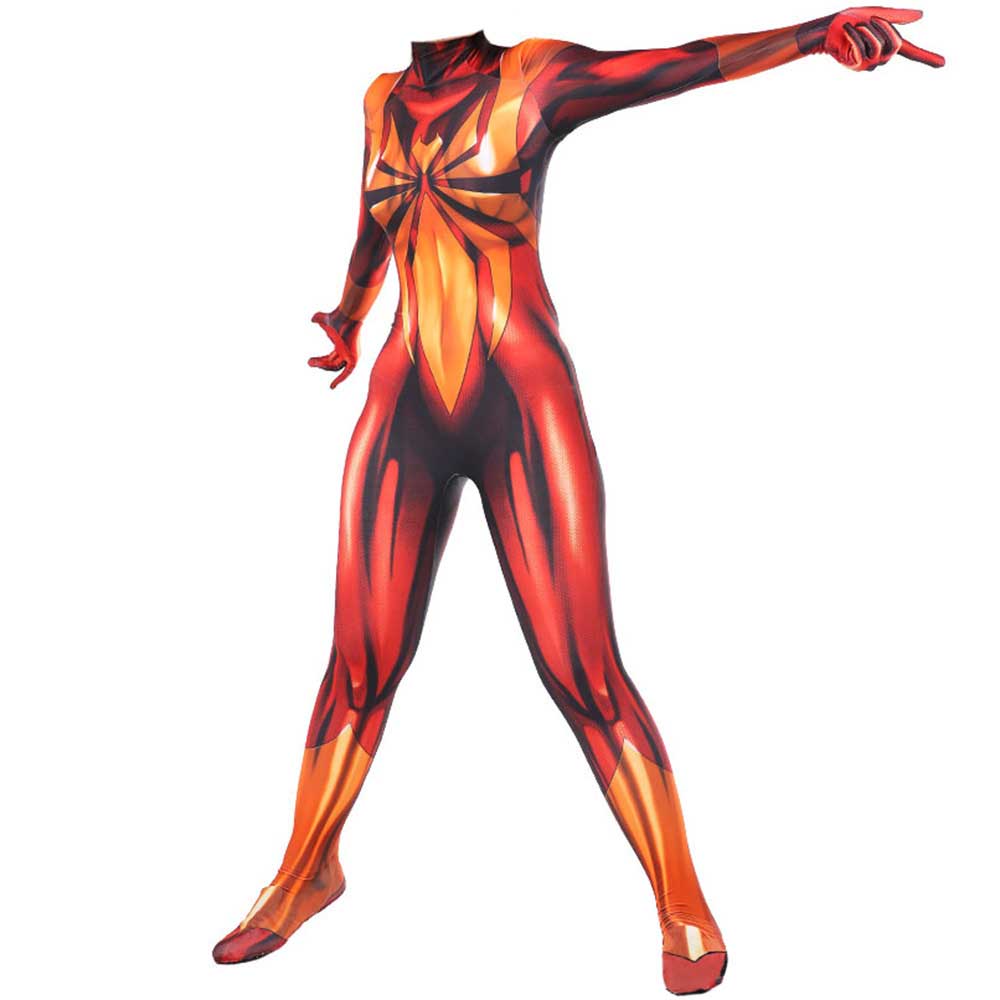 Iron Spider Costume Mary Jane Spider Girl Cosplay Suit Adult&Kid Suit