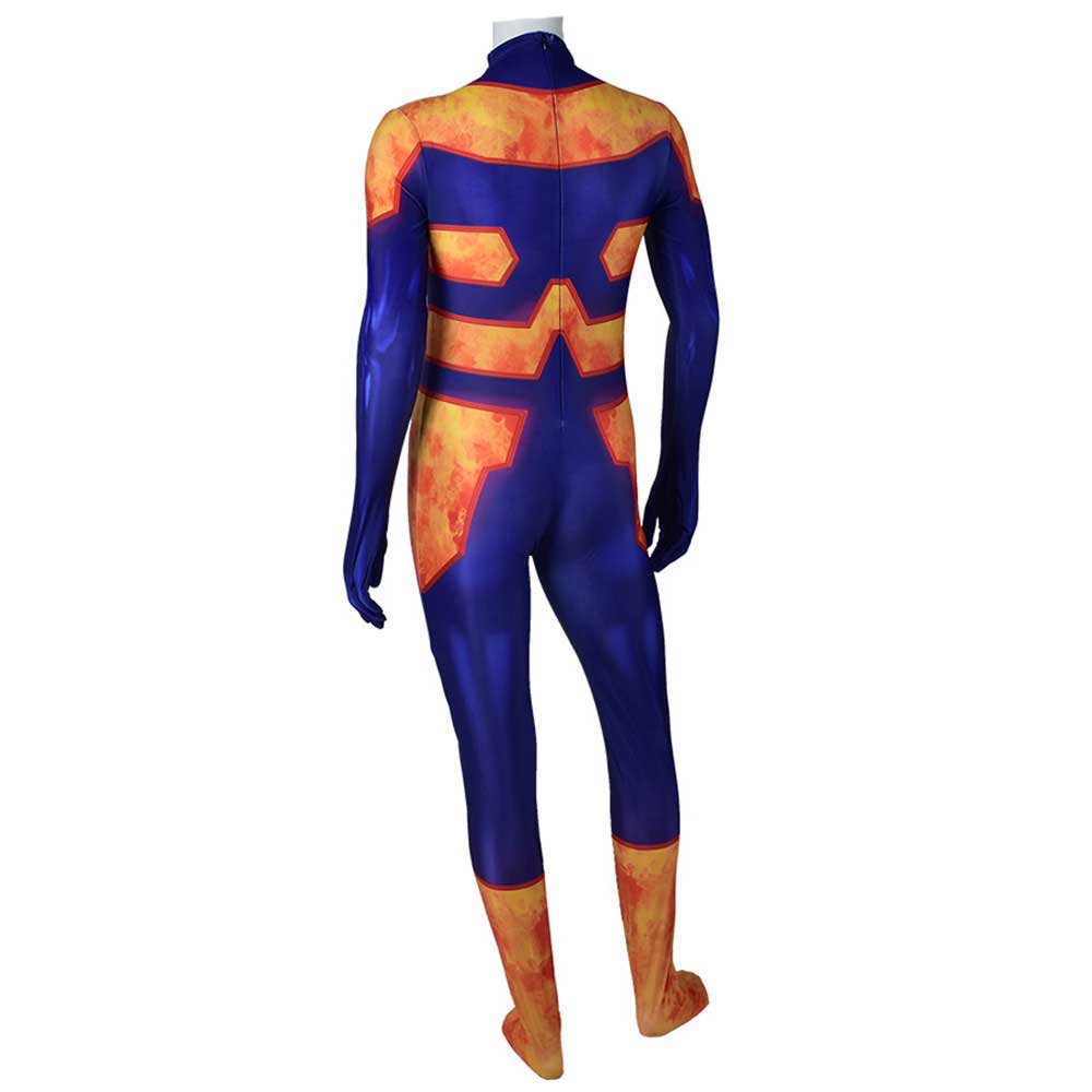 Superhero Endeavor Cosplay Costume Anime My Hero Academia MHA Jumpsuit