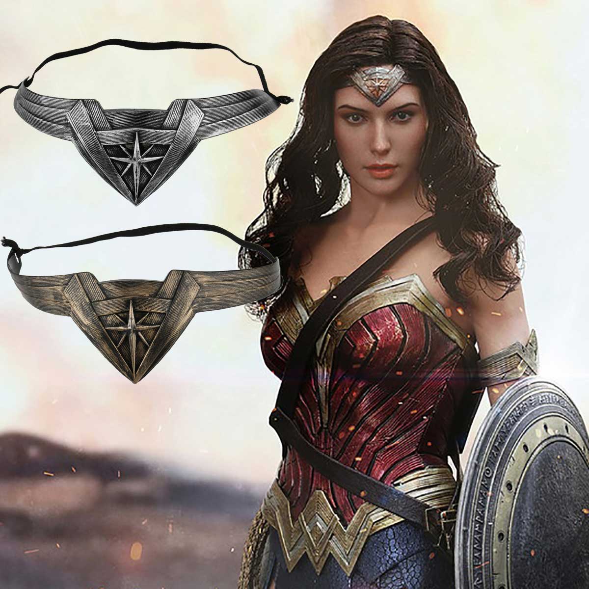 Wonder Woman Superhero Tiara Crown Metal Headwear