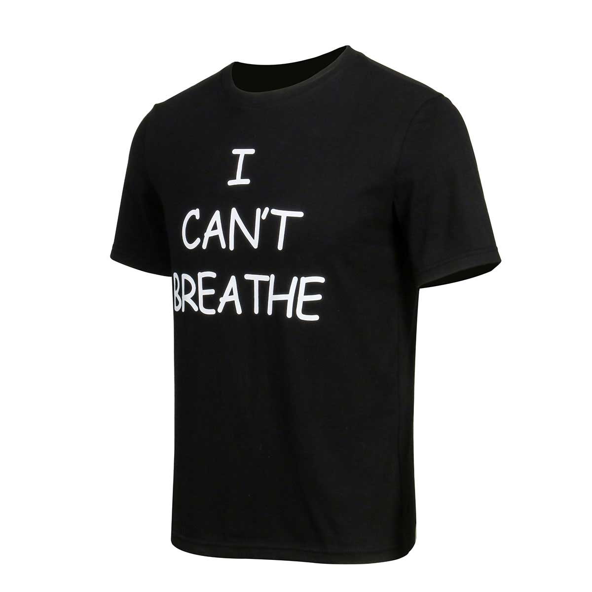 I can't breathe Black T-shirt Protest Tee