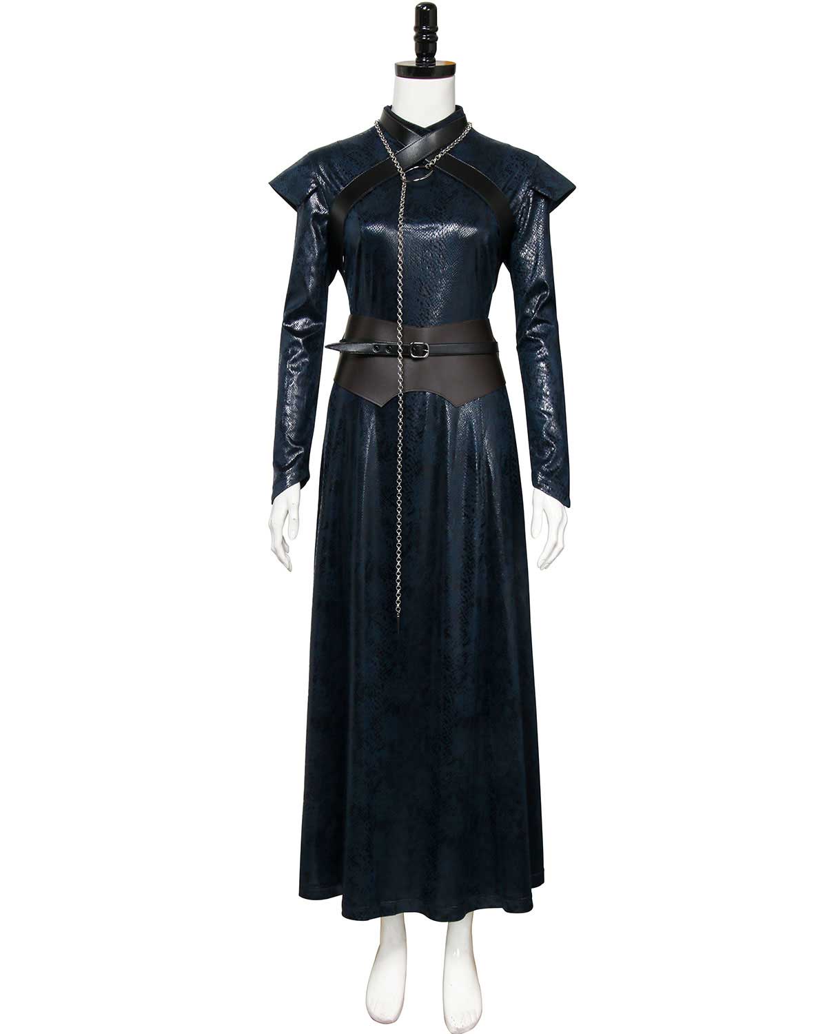 Game of Thrones 8 Sansa Stark Cosplay Costume Halloween Outfits