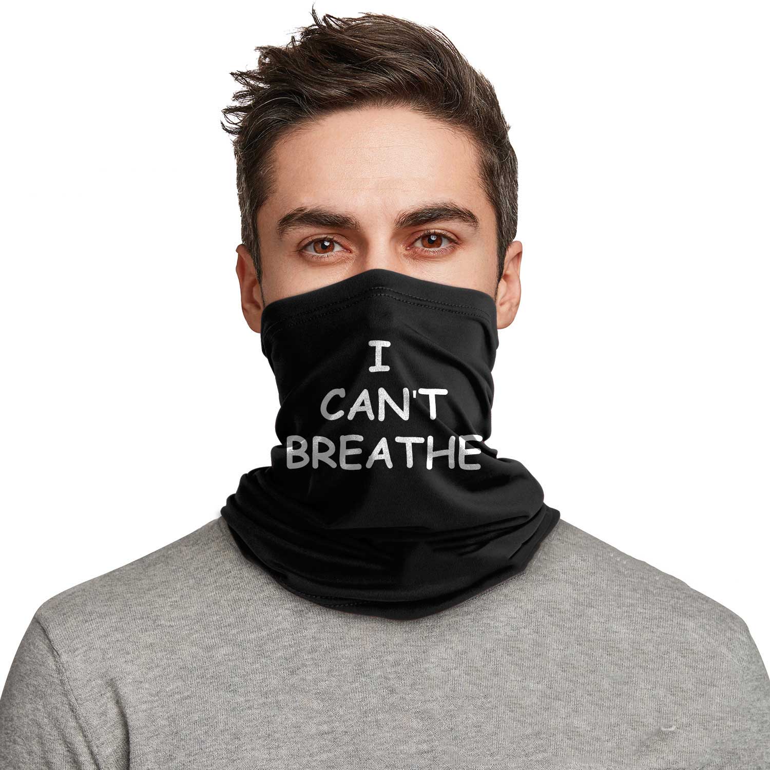 I Can't Breathe Outdoor Mouth Mask Neck Warmer