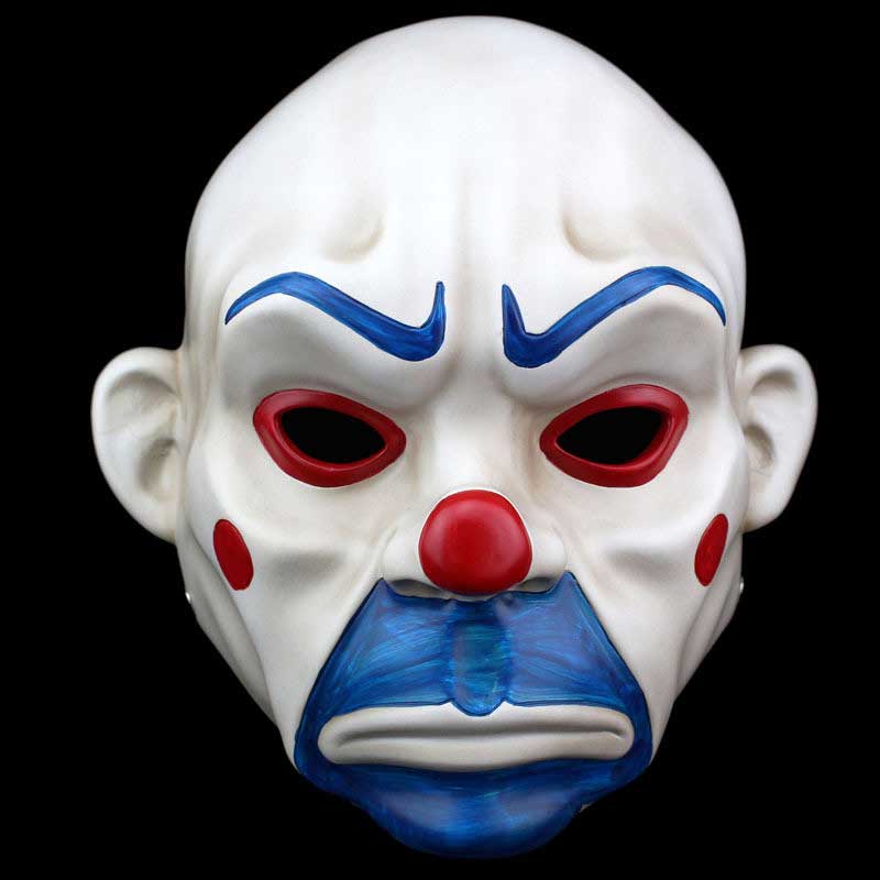 The Joker Batman Dark Knight Resin Mask Clown Masquerade Party Prop