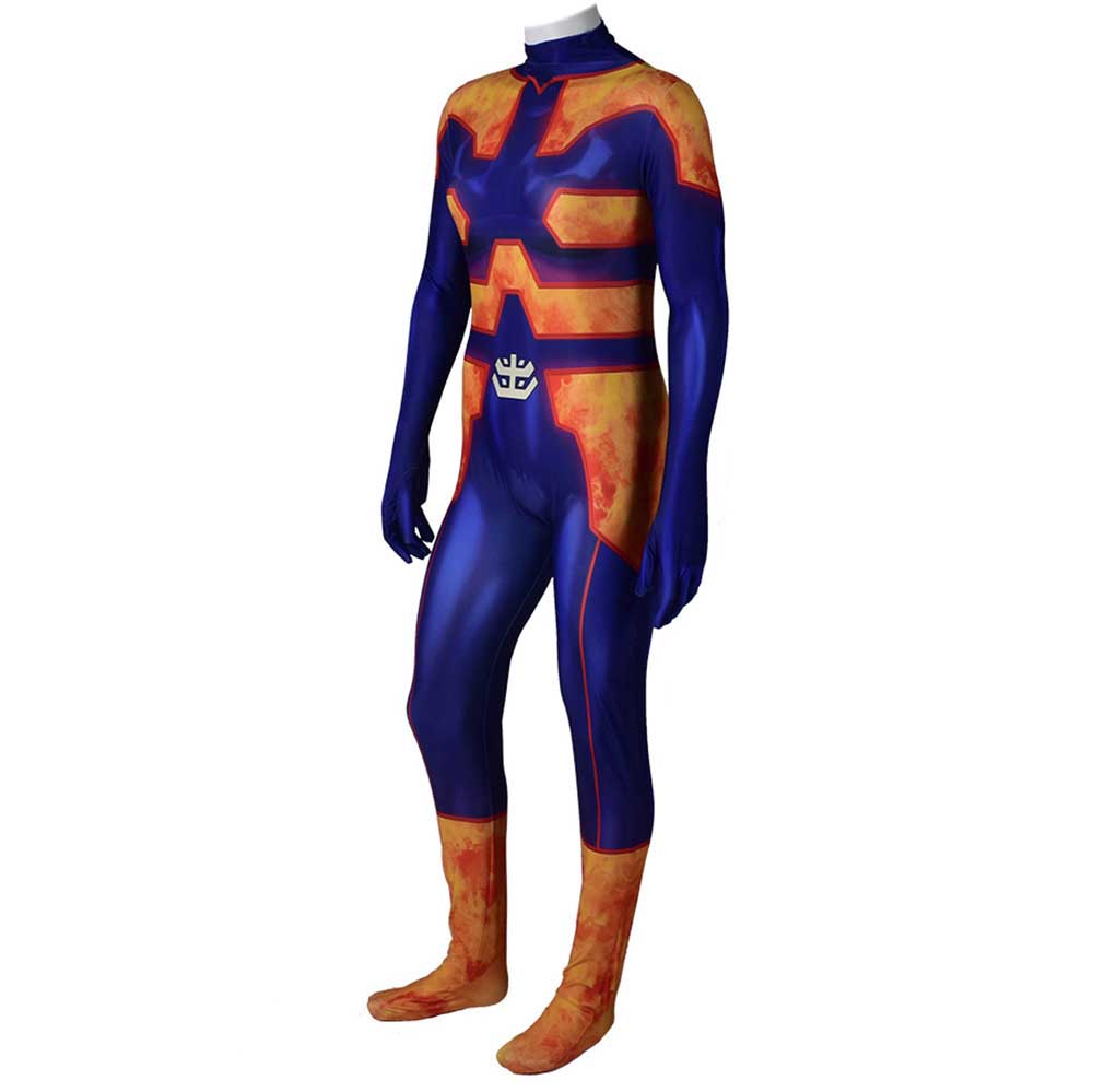 Superhero Endeavor Cosplay Costume Anime My Hero Academia MHA Jumpsuit