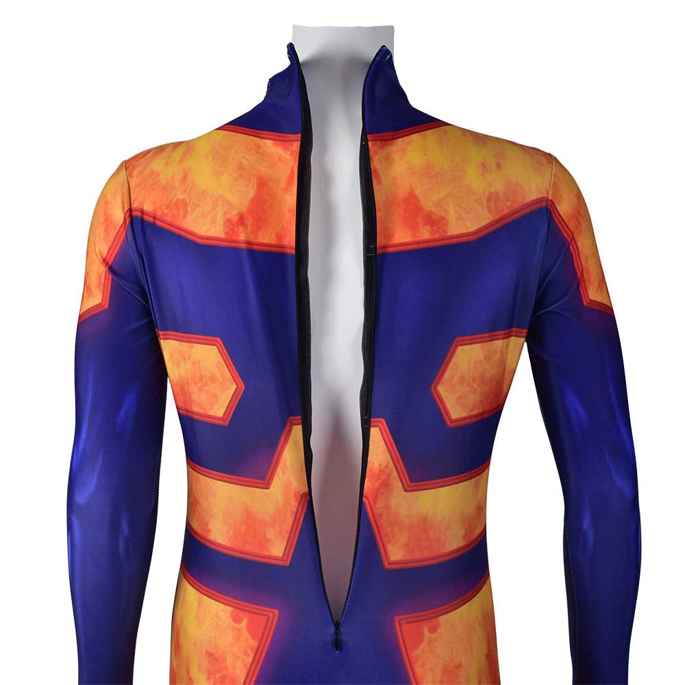 Superhero Endeavor Cosplay Costume Anime My Hero Academia MHA Jumpsuit