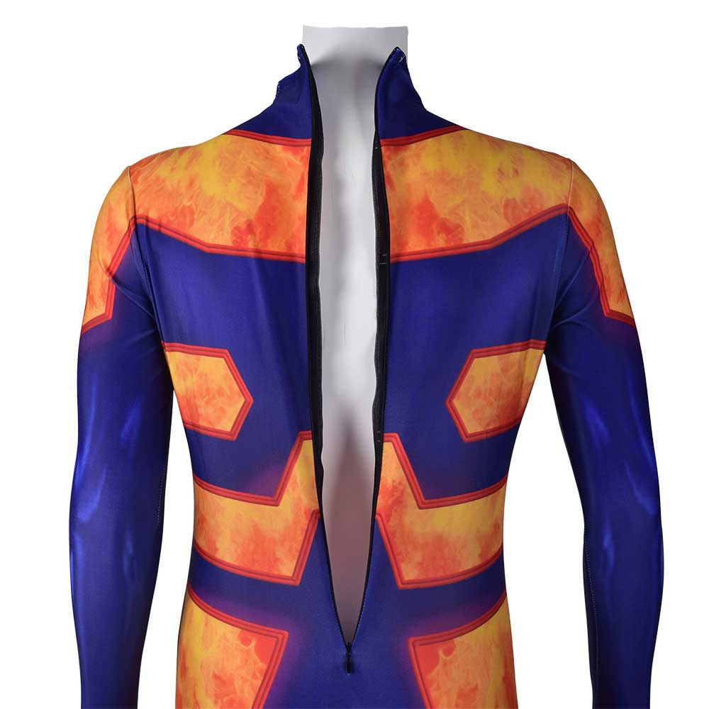 Superhero Endeavor Cosplay Costume Anime My Hero Academia MHA Jumpsuit