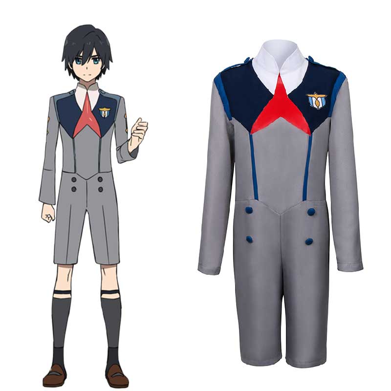 DARLING in the FRANXX Hiro Code : 016 Uniform Cosplay Costume