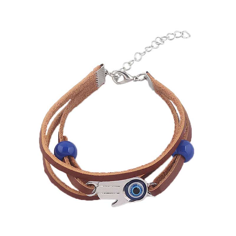 The Last of Us 2 Part II Ellie Dina Bracelet Devil's Eye Blue Beads Bracelet Game Accessories-Takerlama