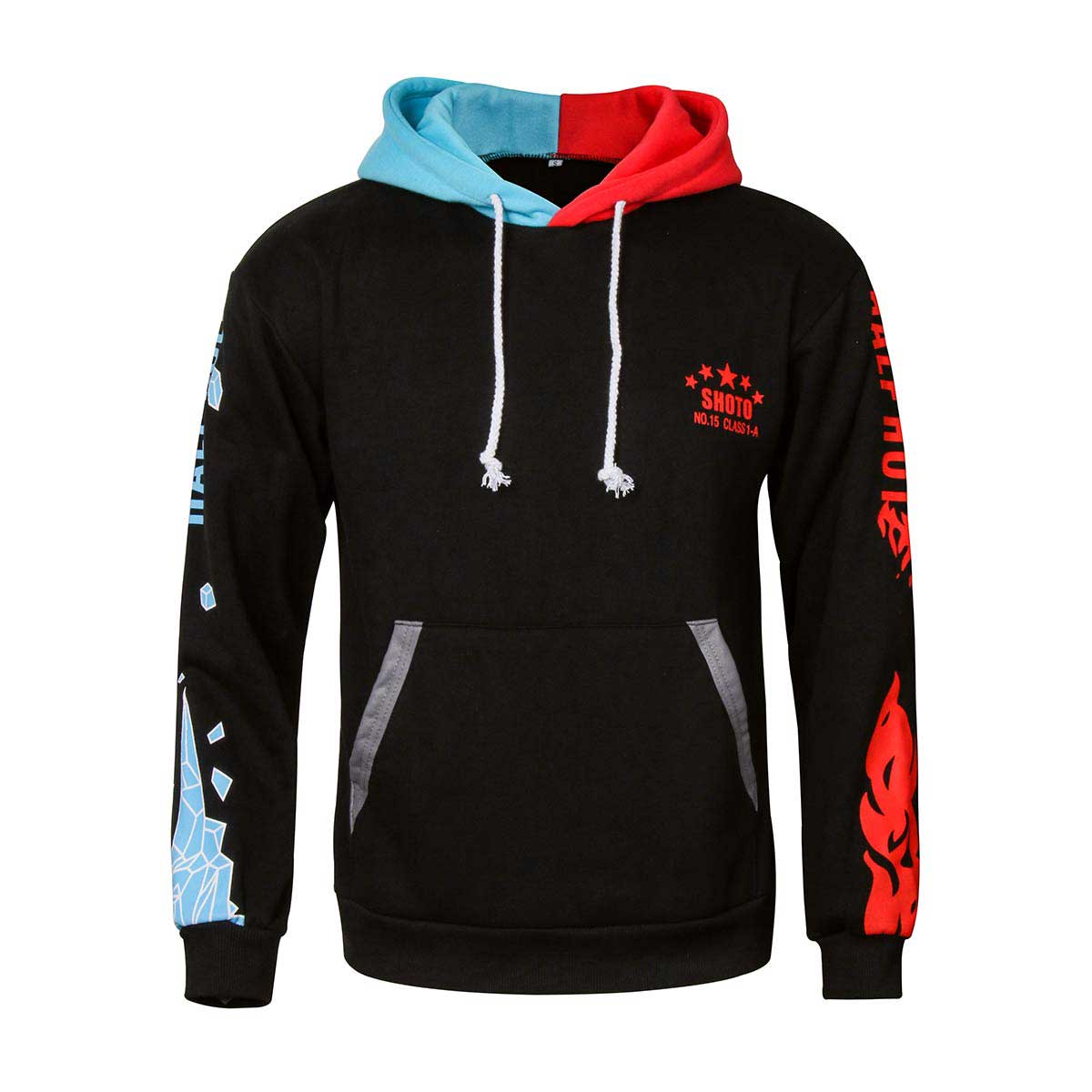 My Hero Academia Todoroki Shoto 3D Printed Sweatshirt Hooded Pullover 