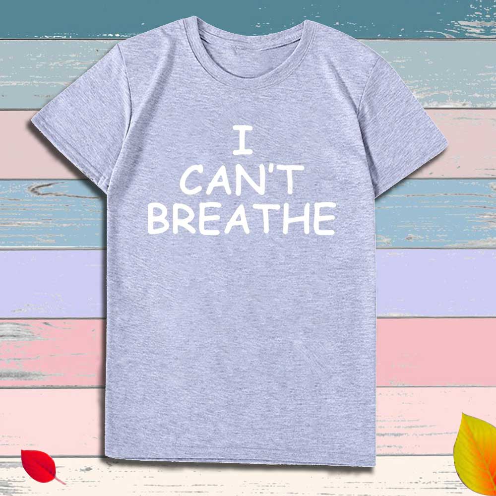 I can't breathe Print T-Shirt Men Women