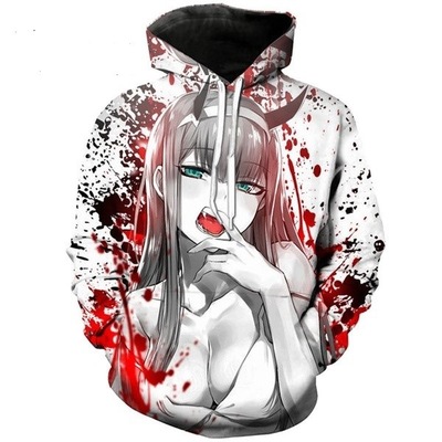 Zero Two Hoodies Anime DARLING in the FRANXX Sweatshirt